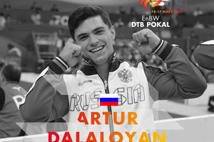 Weltmeister Mehrkampf Artur Dalaloyan (RUS)